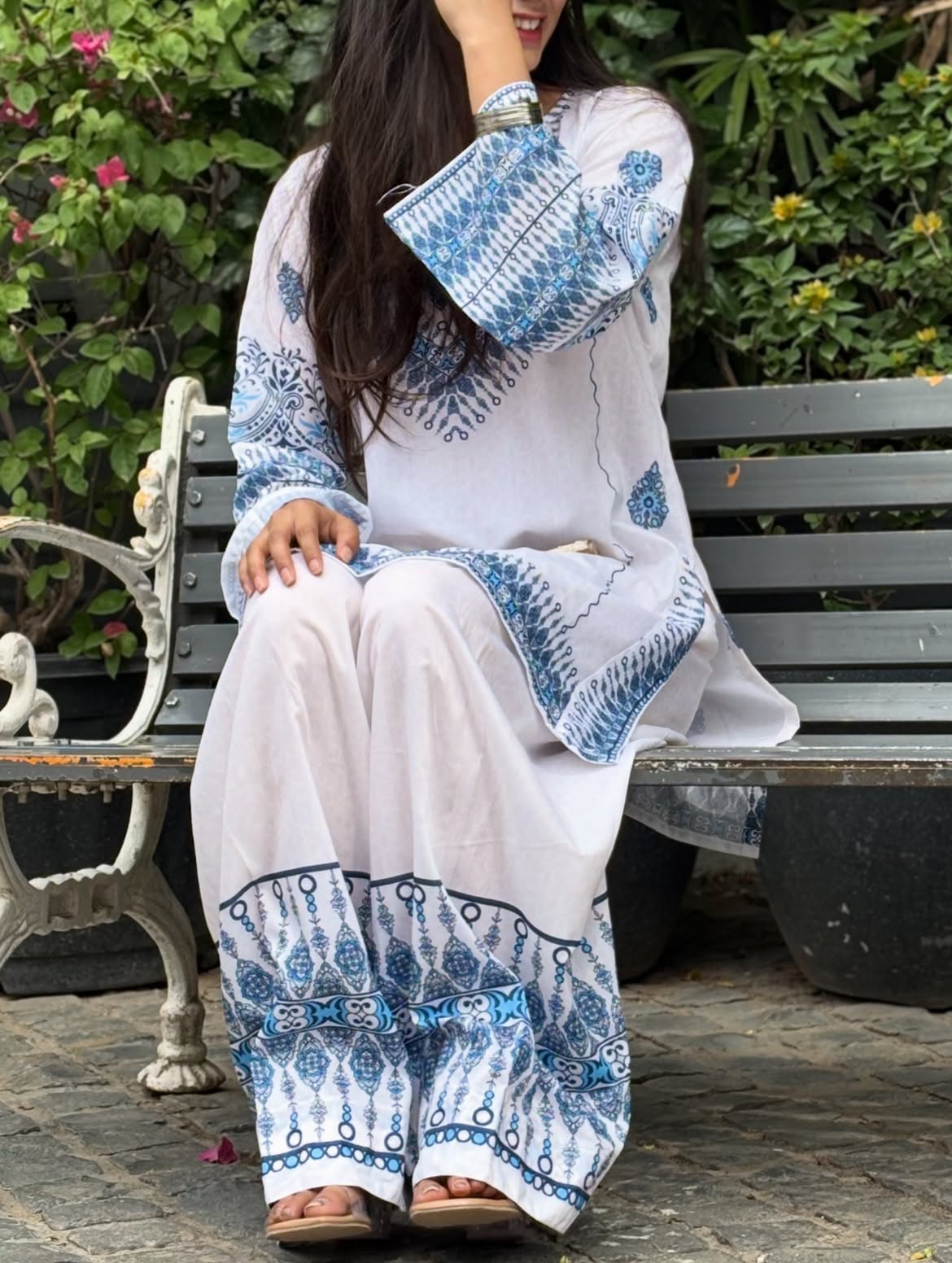 Pakistani Cord Set – Farshi Shalwar + Kurta